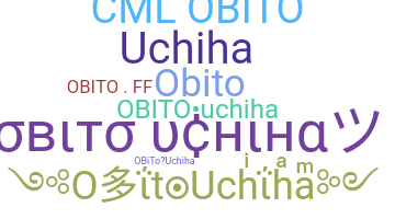 ชื่อเล่น - ObitoUchiha