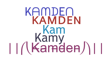 ชื่อเล่น - Kamden