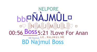 ชื่อเล่น - Najmul