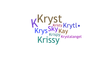 ชื่อเล่น - Krystal