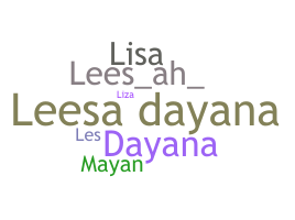 ชื่อเล่น - Leesa