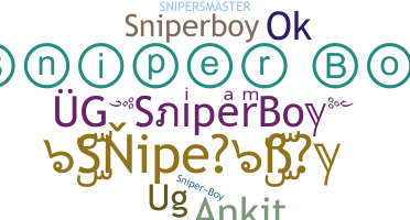ชื่อเล่น - SniperBoy