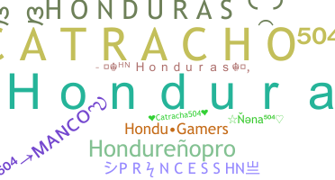 ชื่อเล่น - Honduras