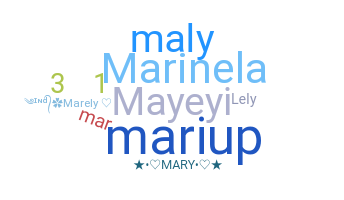 ชื่อเล่น - Marely