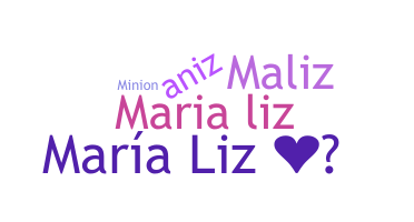 ชื่อเล่น - Marializ
