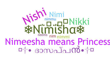 ชื่อเล่น - Nimisha