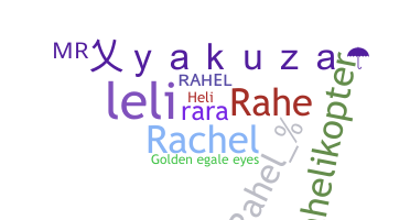 ชื่อเล่น - Rahel