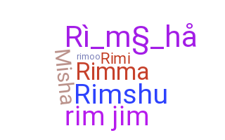 ชื่อเล่น - Rimsha