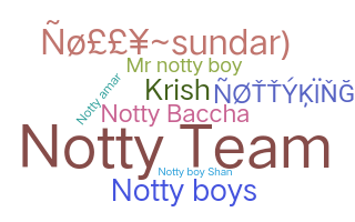 ชื่อเล่น - Notty