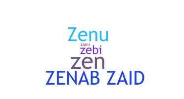 ชื่อเล่น - Zenab