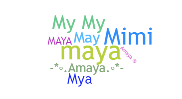ชื่อเล่น - Amaya