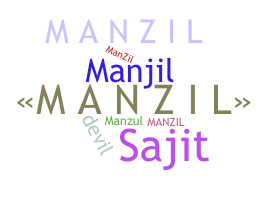 ชื่อเล่น - Manzil