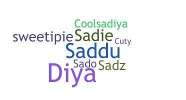 ชื่อเล่น - Sadiya