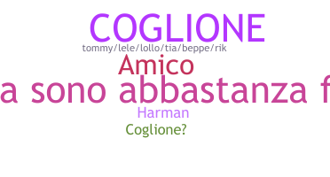 ชื่อเล่น - Coglione