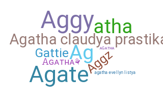 ชื่อเล่น - Agatha