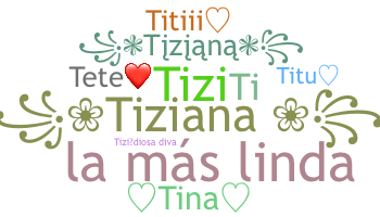 ชื่อเล่น - Tiziana