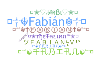 ชื่อเล่น - Fabian