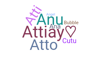 ชื่อเล่น - Attia
