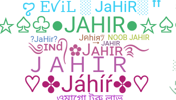 ชื่อเล่น - Jahir