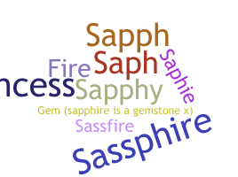 ชื่อเล่น - Sapphire