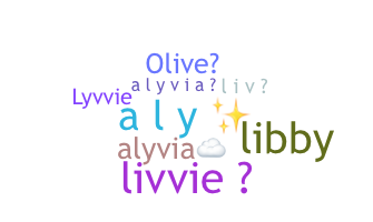 ชื่อเล่น - Alyvia