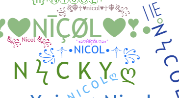 ชื่อเล่น - Nicol