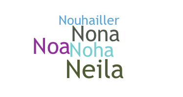 ชื่อเล่น - Nouhaila