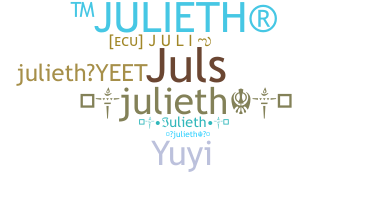 ชื่อเล่น - Julieth