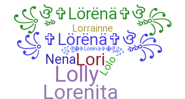 ชื่อเล่น - lorena