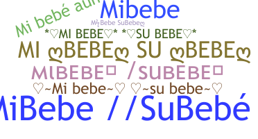 ชื่อเล่น - Mibebesubebe