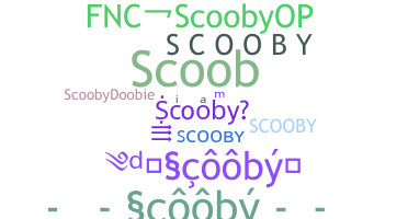 ชื่อเล่น - Scooby