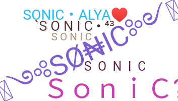 ชื่อเล่น - SoniC