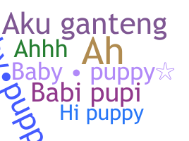 ชื่อเล่น - babypuppy