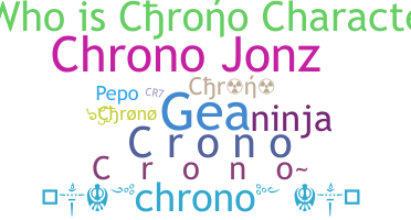 ชื่อเล่น - Chrono