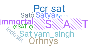 ชื่อเล่น - SAT