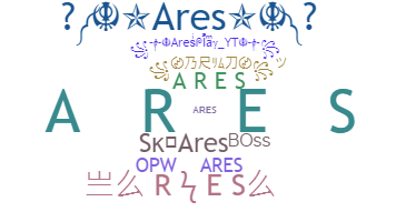 ชื่อเล่น - Ares