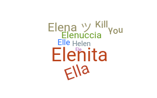 ชื่อเล่น - Elena