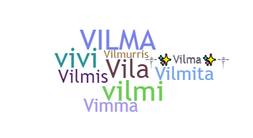 ชื่อเล่น - Vilma