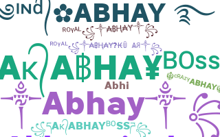 ชื่อเล่น - Abhay