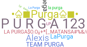 ชื่อเล่น - Purga
