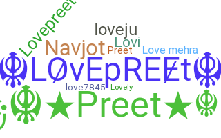 ชื่อเล่น - Lovepreet