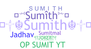 ชื่อเล่น - Sumith