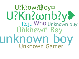 ชื่อเล่น - UnknownBoy