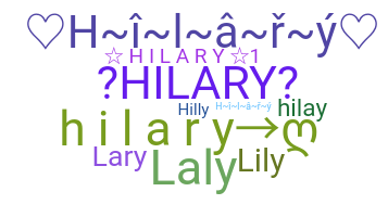 ชื่อเล่น - Hilary