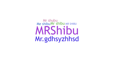 ชื่อเล่น - MrSHIBU