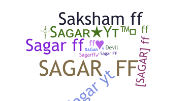ชื่อเล่น - SagarFF