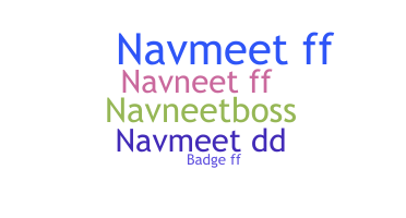 ชื่อเล่น - Navneetff