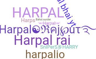 ชื่อเล่น - Harpal