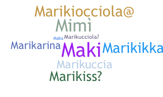 ชื่อเล่น - Marika