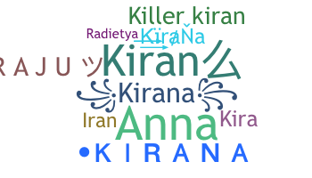 ชื่อเล่น - Kirana